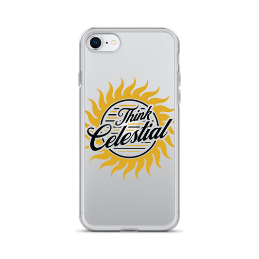 iPhone SE, iPhone 13, iPhone 14 & iPhone 15 - Think Celestial Clear Case for iPhone®