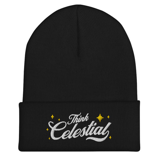 Think Celestial - Cuffed Beanie