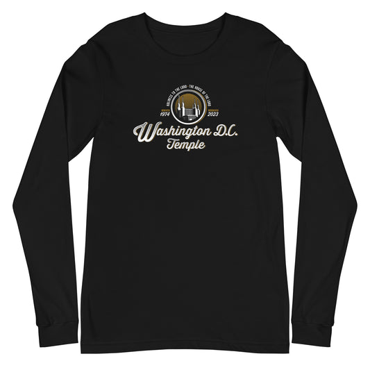 Washington D.C. Temple - Unisex Long Sleeve Tee