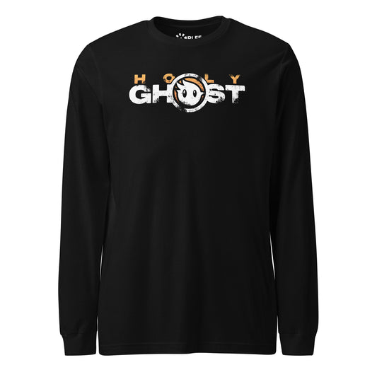 Halloween Holy Ghost Unisex Adult Long Sleeve Tee