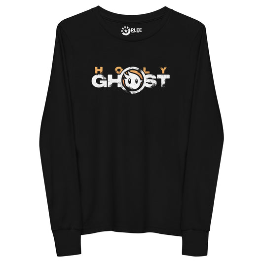 Halloween Holy Ghost Youth long sleeve tee