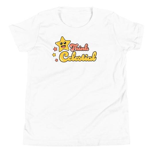 Think Celestial (Cute) - Youth Short Sleeve T-Shirt